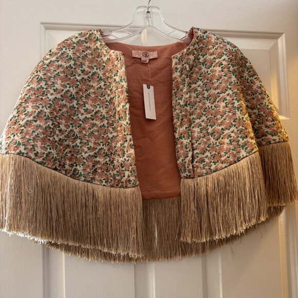 Capelet with fringe - NWT! - Picture 1 of 5